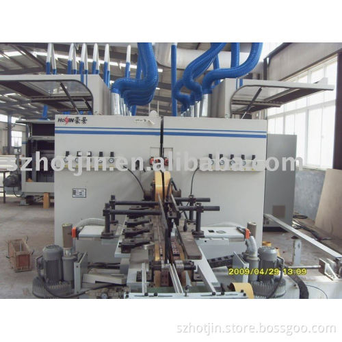 Laminate flooring Double Chain Hi-Rate Double End Tenoner